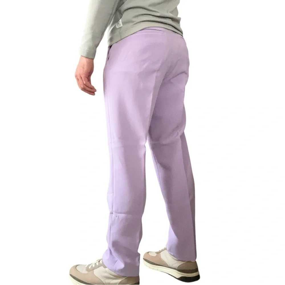 Bogey Boys Men’s The Best Pant Purple Size 30 NWOT Straight Leg Pleated